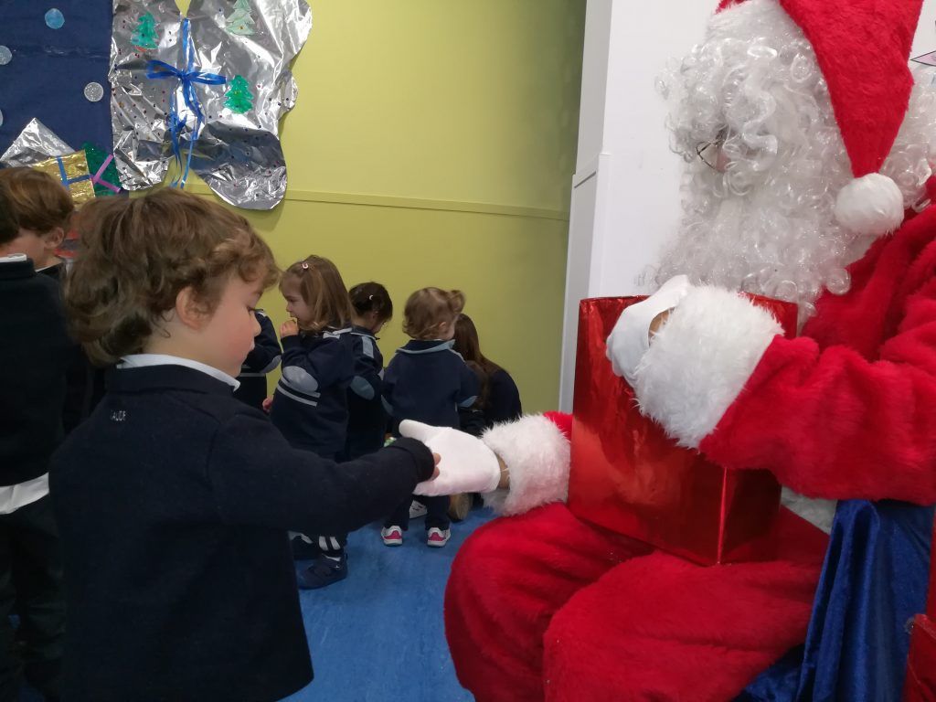 Santa Claus visita Laude Fontenebro School