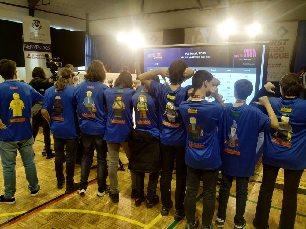 Our ESO students shone in the First Lego League competition at the Camilo José Cela University